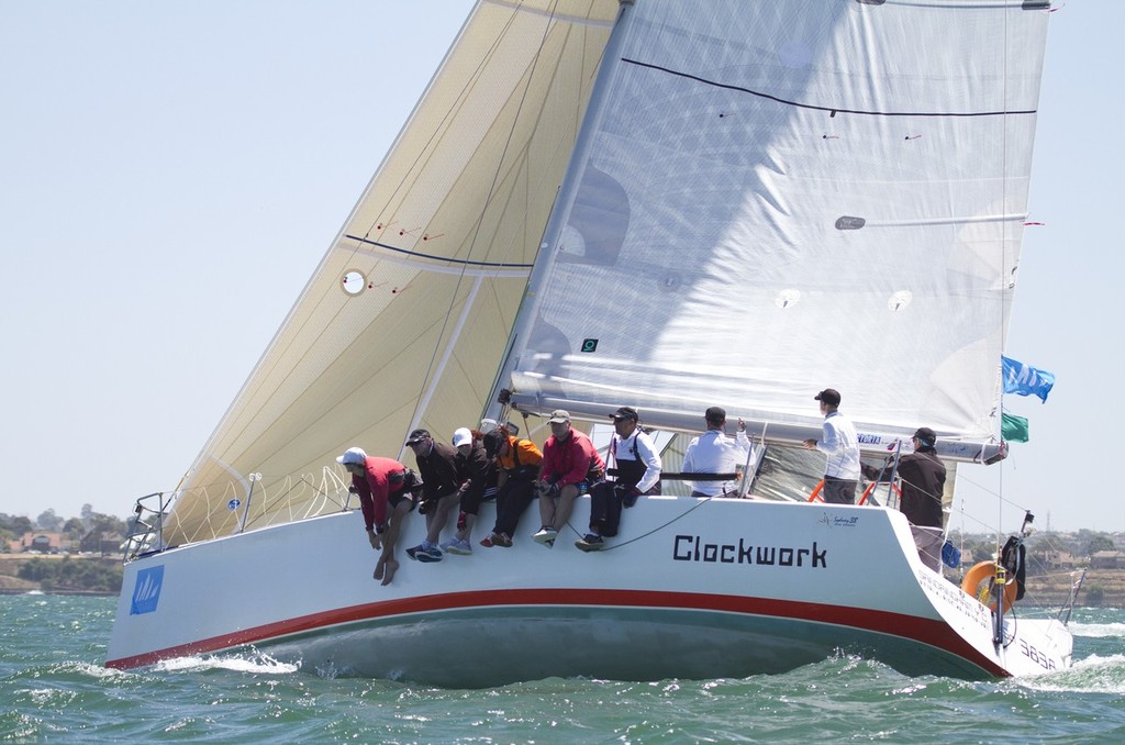 Clockwork, Sydney 38 - Festival of Sails Passage Race  - Festival of Sails, Geelong 2012 © Beth Morley - Sport Sailing Photography http://www.sportsailingphotography.com